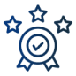 Here's an alt tag for the image: `Top quality, guaranteed.`
